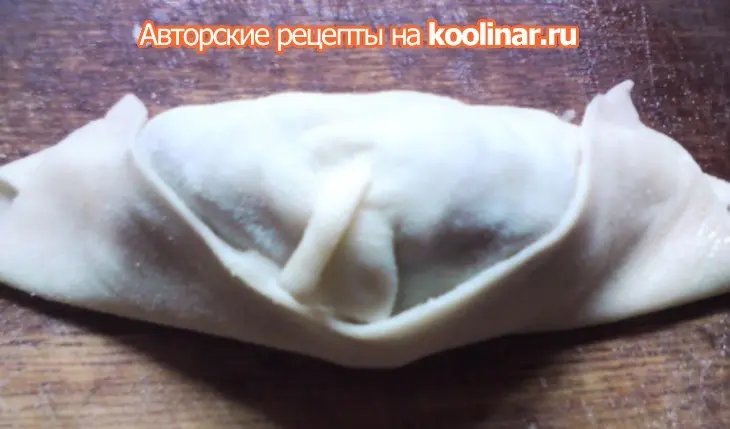Гижда-манты с сюрпризом (новогоднее блюдо): шаг 7