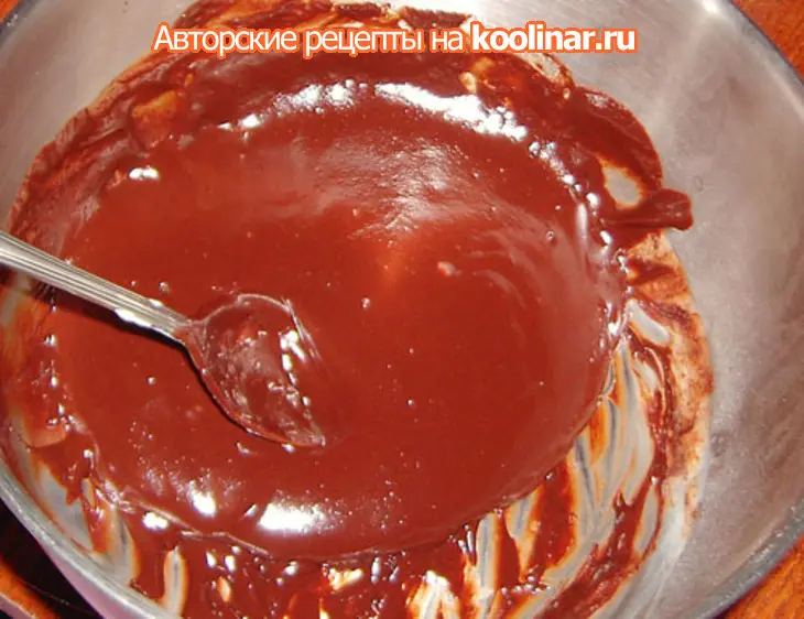 Брауни с маскарпоне и ганашем: шаг 13