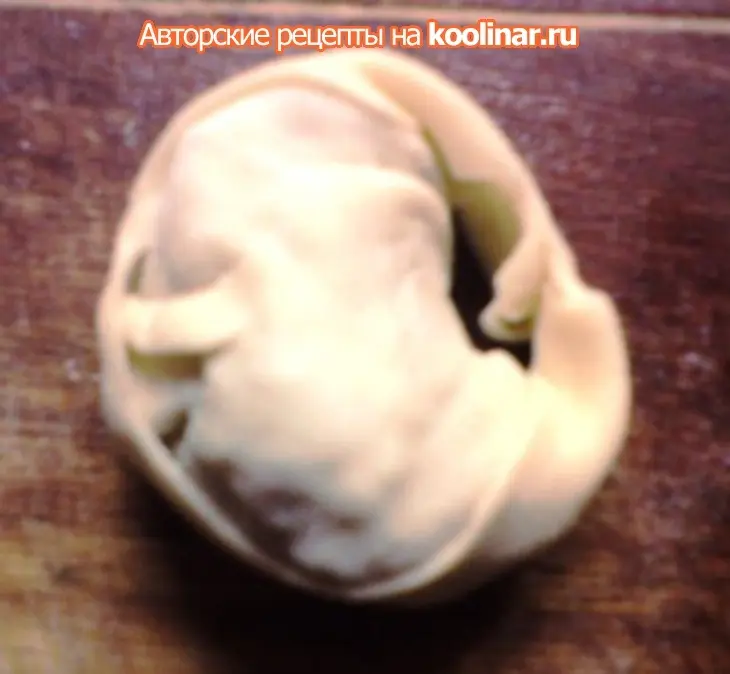 Гижда-манты с сюрпризом (новогоднее блюдо): шаг 8