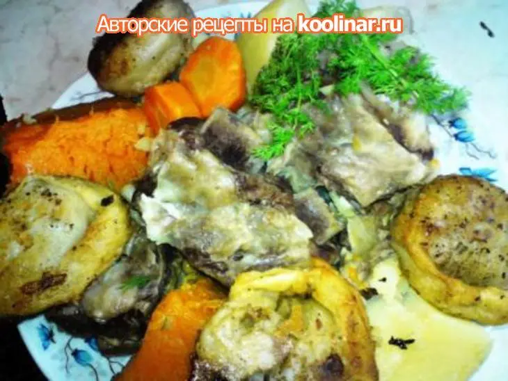 Гижда-манты с сюрпризом (новогоднее блюдо): шаг 10