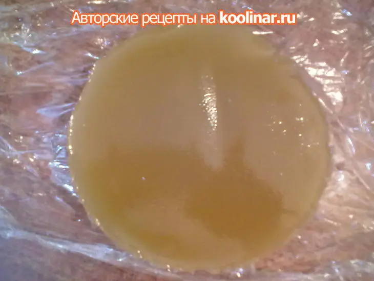 Закуска из сельди с горчично-яблочным желе: шаг 4