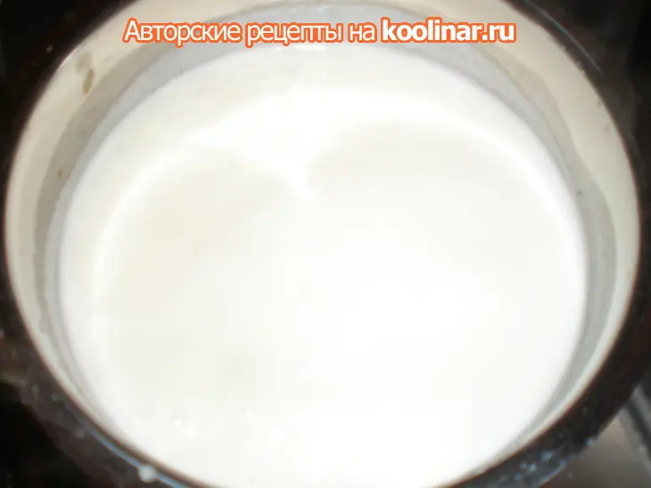 Свинина, запеченая  с тыквой и картофелем под соусом бешамель: шаг 7
