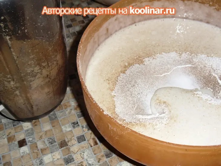 Шахматный торт с орехами и шоколадом: шаг 1