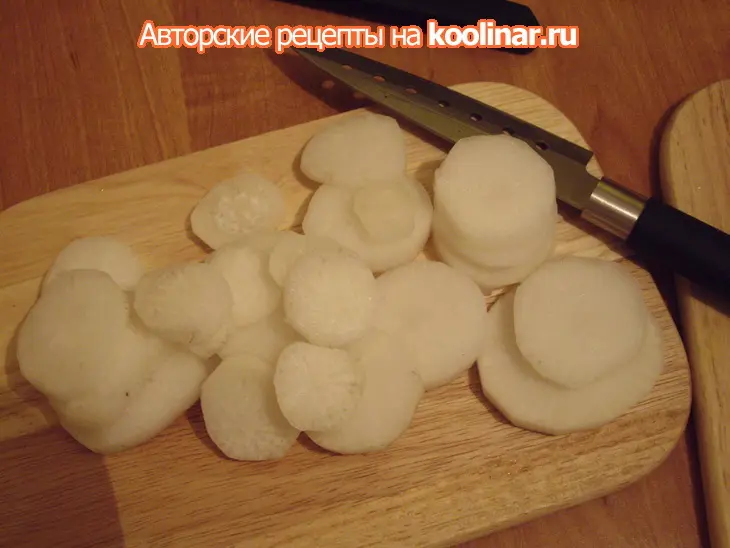Японский домашний суп с фрикадельками из кальмара и имбиря: шаг 7