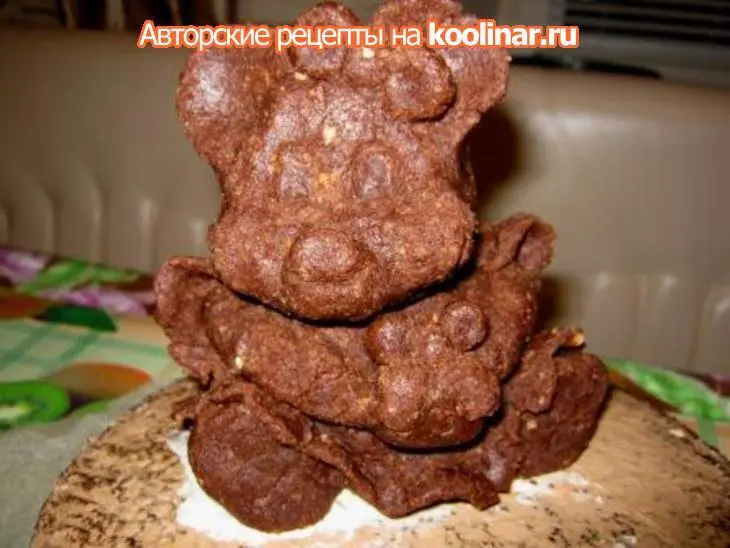 Торт "мишка": шаг 15