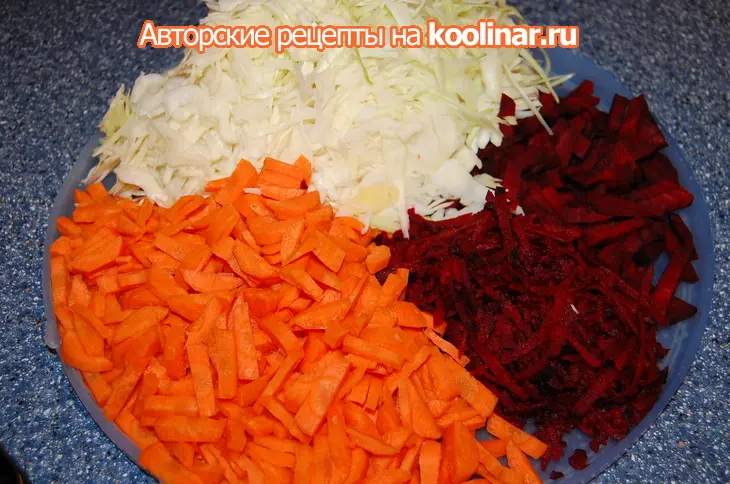 Постный борщ: шаг 2
