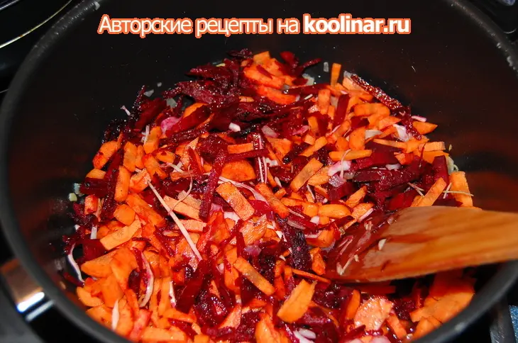 Постный борщ: шаг 3