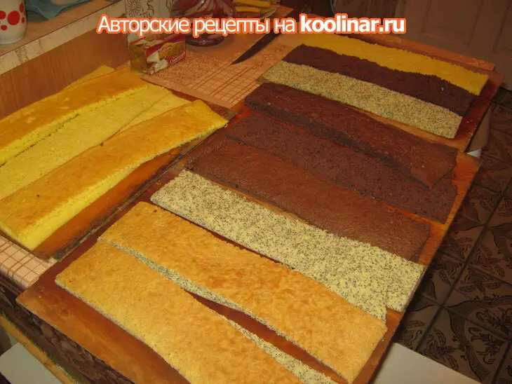 Большой крученый торт: шаг 9