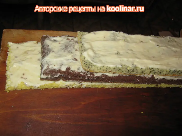 Большой крученый торт: шаг 10