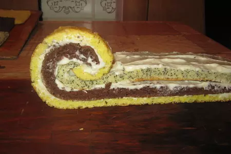 Большой крученый торт: шаг 11