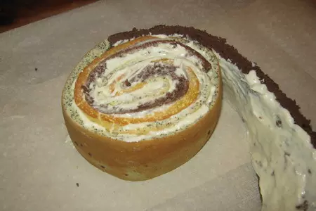 Большой крученый торт: шаг 12