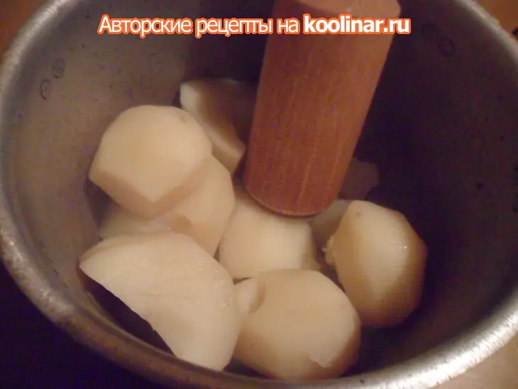 Котлеты картофельные с горбушей: шаг 1