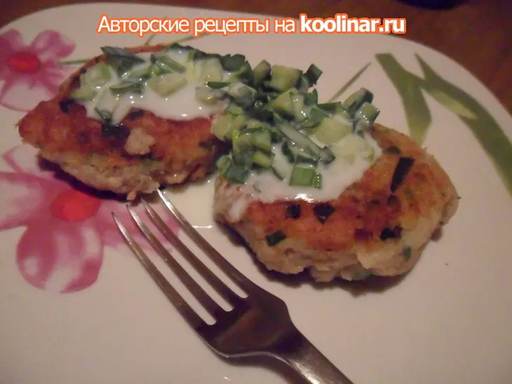 Котлеты картофельные с горбушей: шаг 8