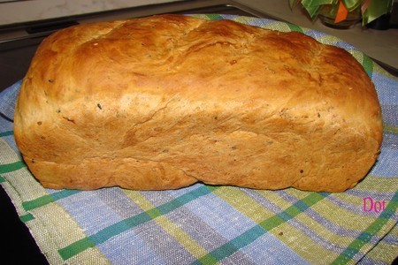 Хлеб с  коричневым кунжутом. мой первый хлеб!: шаг 2