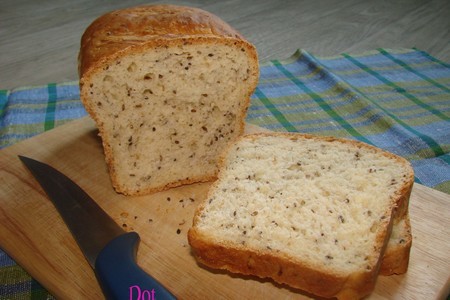 Хлеб с  коричневым кунжутом. мой первый хлеб!: шаг 3