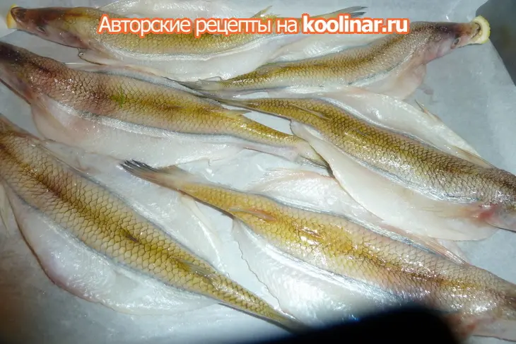 Корюшка "баттерфляй" или повесть о том, как невзрачную рыбку подать "взрачно": шаг 4