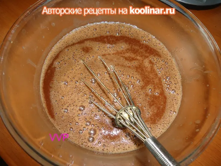 Шоколадно-сливочный десерт: шаг 1