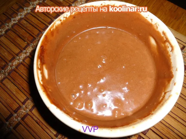 Шоколадно-сливочный десерт: шаг 4