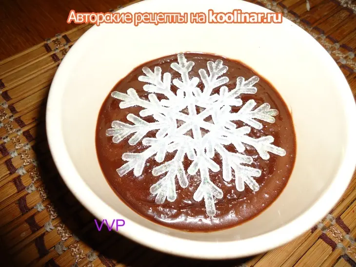 Шоколадно-сливочный десерт: шаг 5