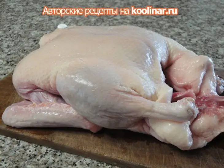 Запечённая утка в сливовом соусе: шаг 1