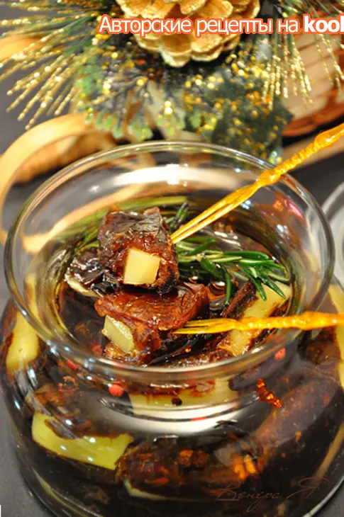 Маринованные финики, фаршированные сыром (отличная закуска к вину для праздничного стола): шаг 1
