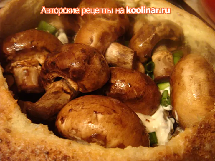Грибное лукошко: шаг 3