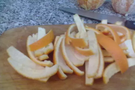 Апельсиновые корочки в шоколаде: шаг 3