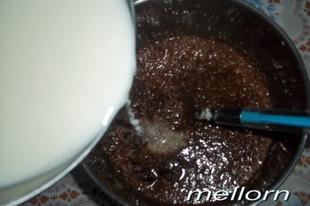 Шоколадное суфле с кокосом: шаг 2