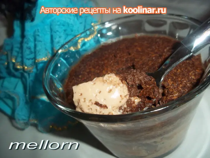 Шоколадное суфле с кокосом: шаг 6
