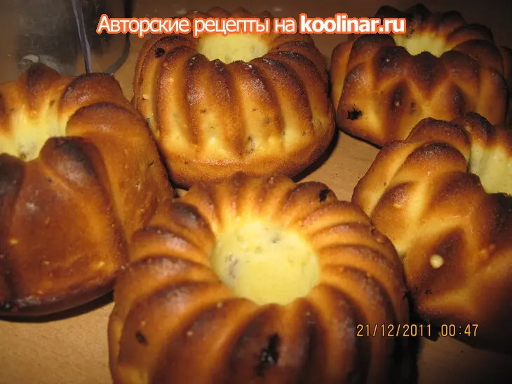Кексы "для любимого котика": шаг 4