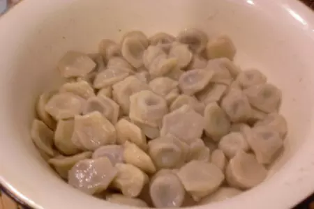 Пельмени с куриной печенью и......картошкой: шаг 9
