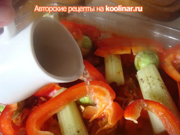 Индейка с овощами "селуха": шаг 4