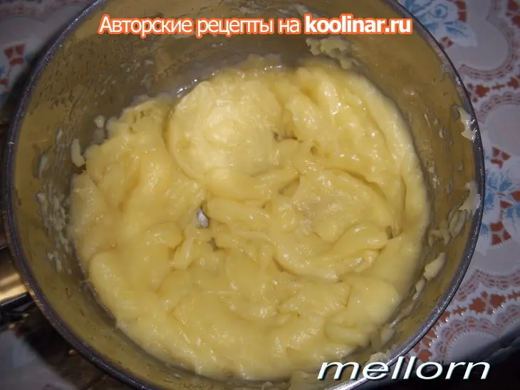 Молочный картофельный хлеб с кунжутом: шаг 1