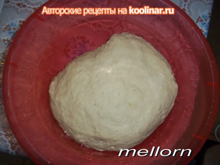 Молочный картофельный хлеб с кунжутом: шаг 2