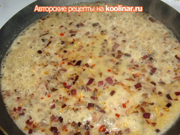 Восточный овощной салат с вкуснейшим арахисовым соусом: шаг 4