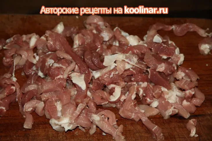 Кисло-сладкая свинина: шаг 1