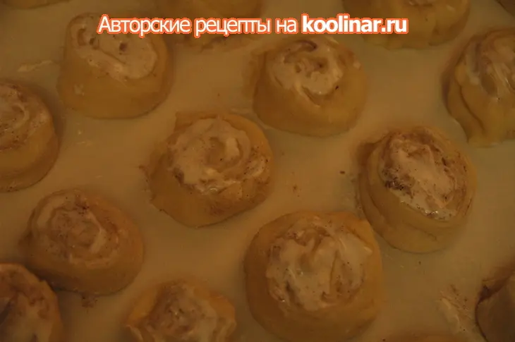 Розочки с корицей для школьной вечеринки: шаг 4