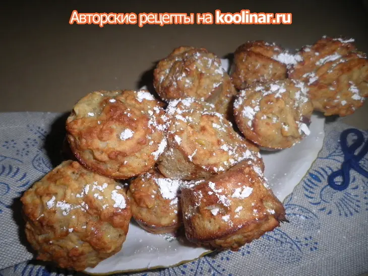 Яблочные диетические пышки: шаг 3
