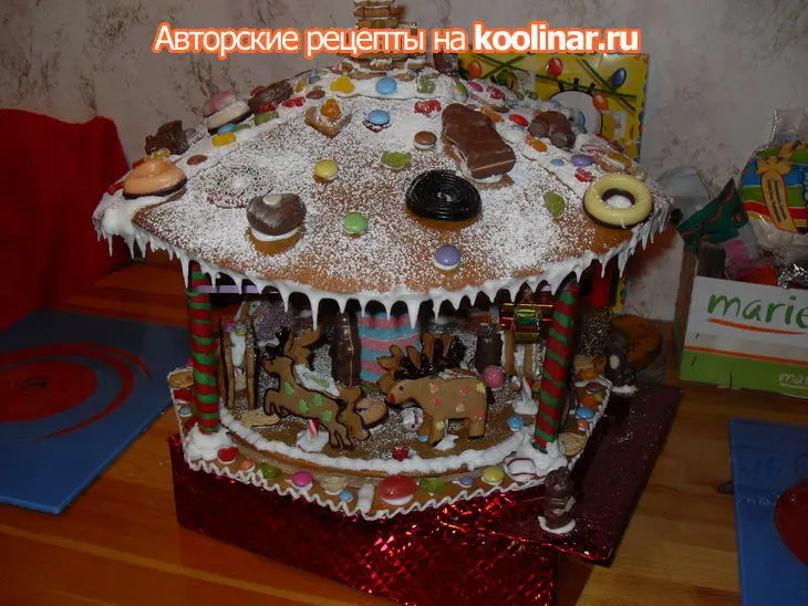 Пряничная карусель: шаг 1