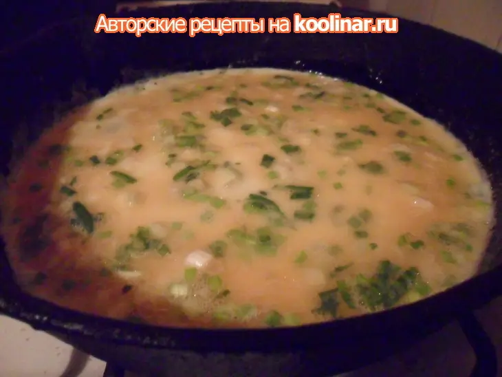 Канапе из омлета с творогом (экспресс-закуска к новогоднему столу): шаг 4