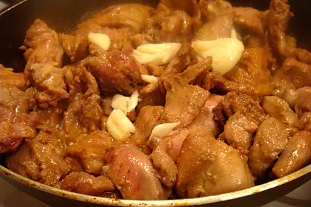 Спагетти с индейкой и простым соусом: шаг 2