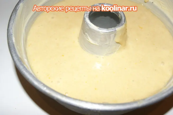 Миндальный кекс с оливковым маслом .: шаг 5