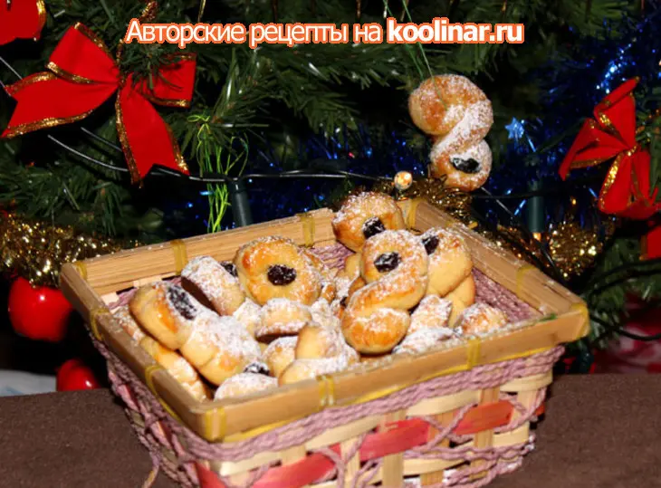 Печенье "шафрановые завитушки": шаг 1