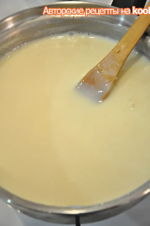 Мороженое пломбир с клюквенным курдом.: шаг 5