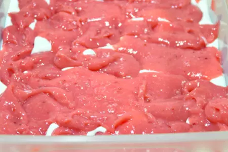 Мороженое пломбир с клюквенным курдом.: шаг 7