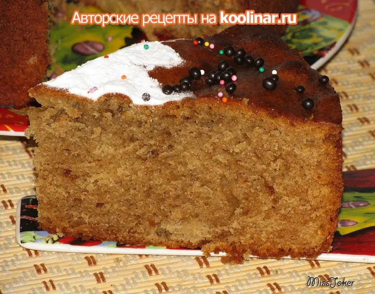 Рождественский пирог с калиновым ароматом: шаг 11