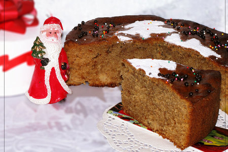 Рождественский пирог с калиновым ароматом: шаг 12
