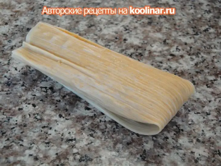 Мексиканские тамалис с курицей: шаг 6