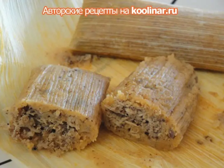 Мексиканские тамалис с курицей: шаг 9