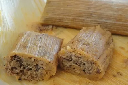 Мексиканские тамалис с курицей: шаг 9